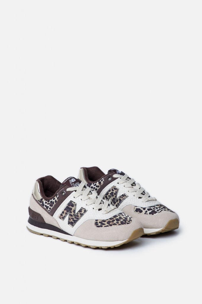 Tênis animal print Animale + New Balance. Divulgação