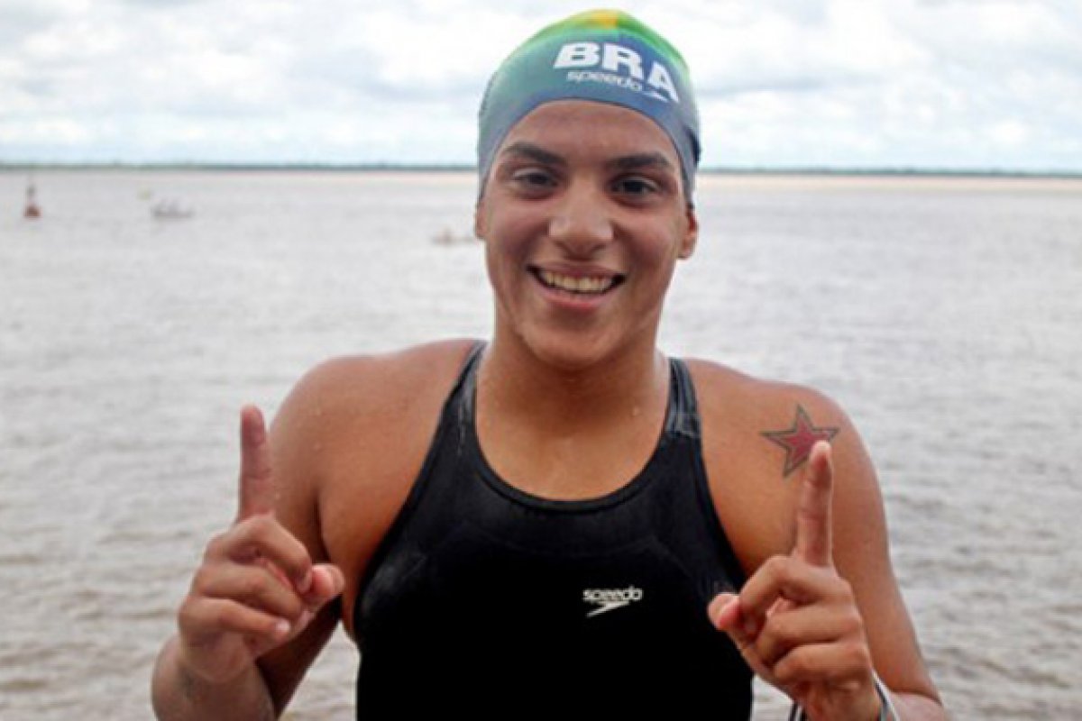 Baiana Ana Marcela Conquista Medalha De Ouro No Pan Esportes Farol Da Bahia 1621