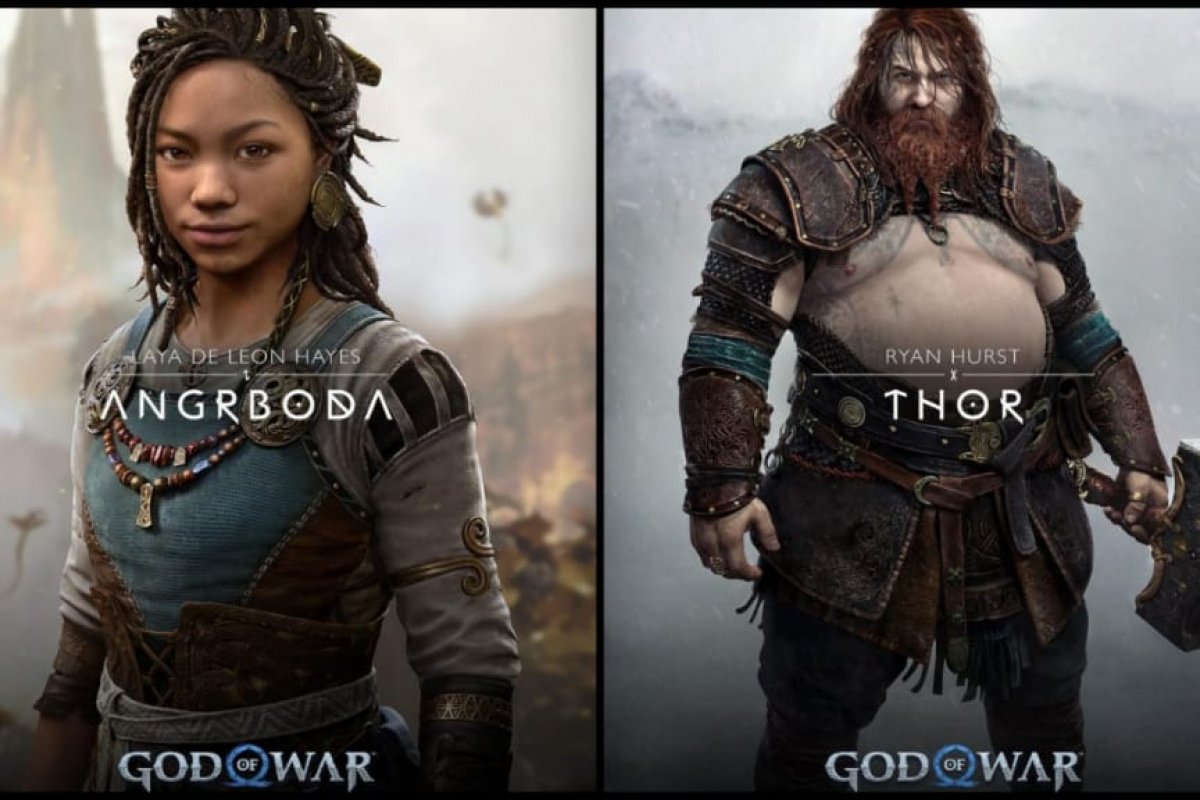 Com Thor e Angrboða, Sony revela visuais dos personagens de 'God